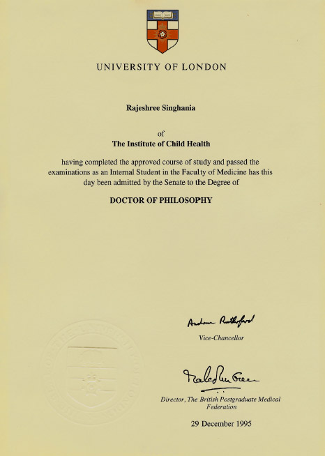 medical degree london